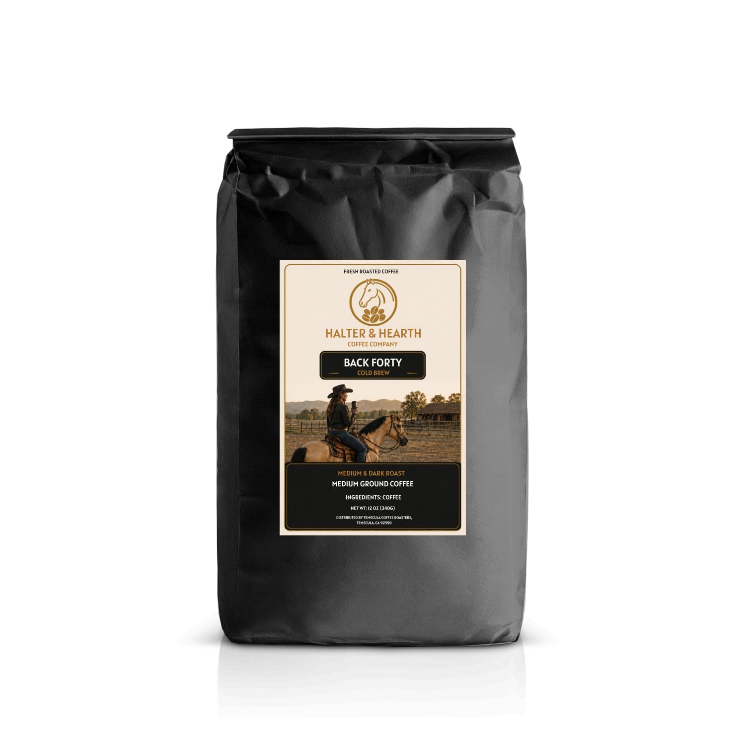 Cold Brew Coffee - Medium-Dark Roast | Halter & Hearth – Halter
